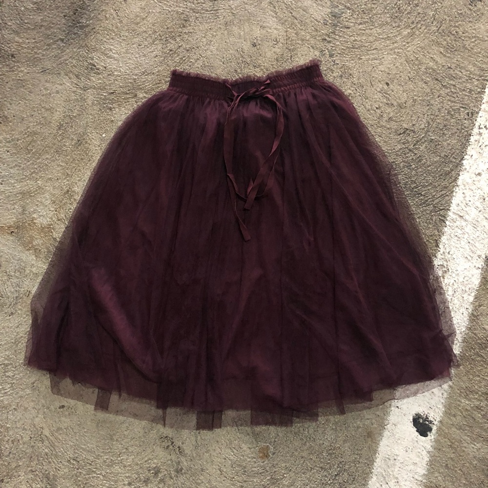 LC lauren conrad midi skirt